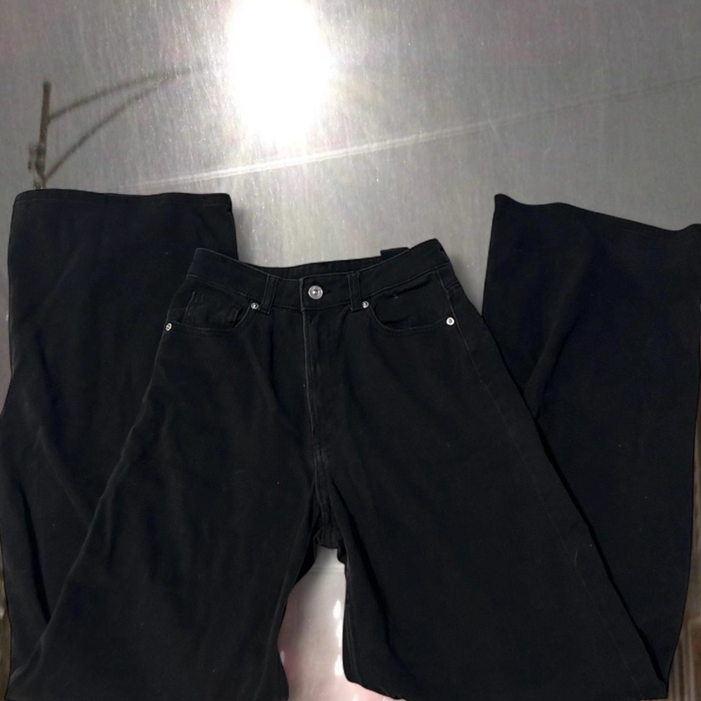 Divided Black Jean